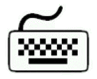 PS2 Keyboard symbol