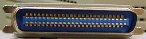 SCSI port plug